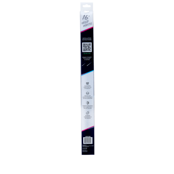16" 410mm White Silicone Shadeblade Wiper Blade