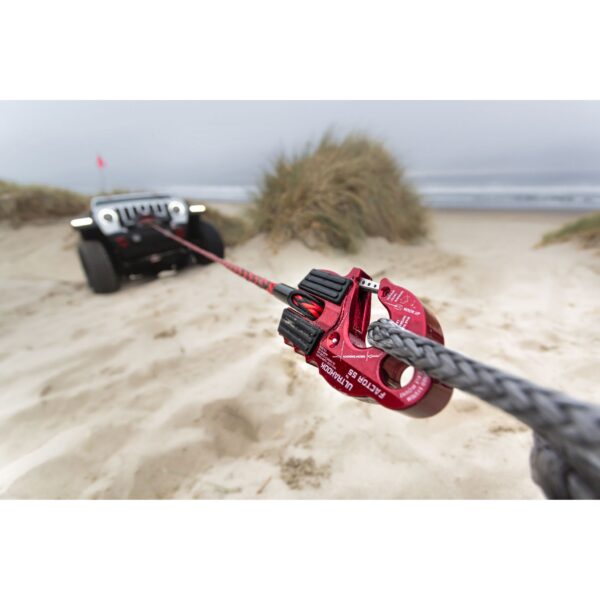 ULTRAHOOK WINCH HOOK WITH SHACKLE MOUNT -- RED