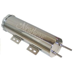 16 X 3 Polished Chrome Radiator Overflow Tank