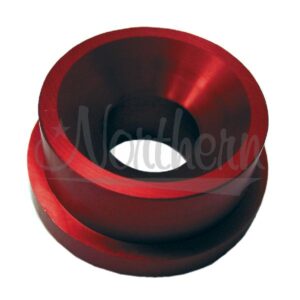 Anodized Aluminum Flow Restrictor - 1 3/4 Inch Red