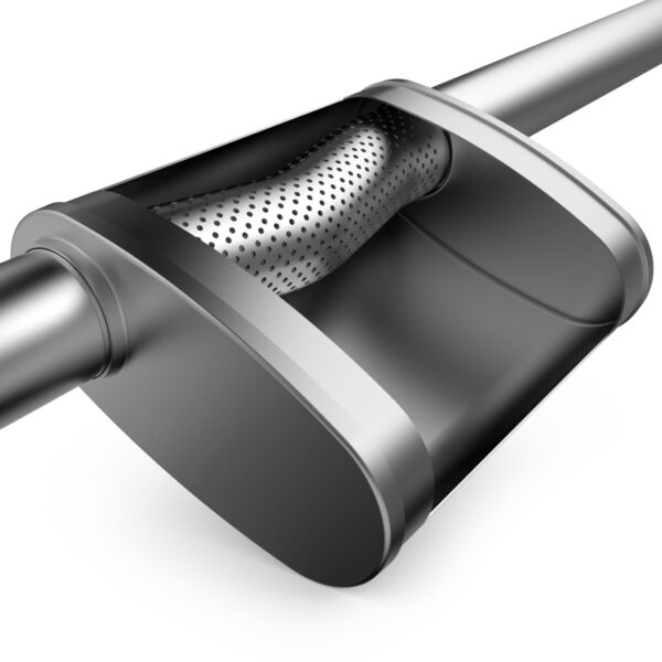 MagnaFlow 4 X 9in. Oval Straight-Through Performance Exhaust Muffler 11376