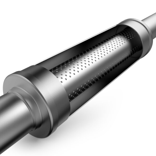 MagnaFlow 4in. Round Straight-Through Performance Exhaust Muffler 14444