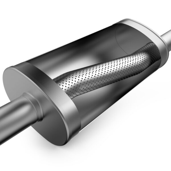 MagnaFlow 4 X 9in. Oval Straight-Through Performance Exhaust Muffler 11225