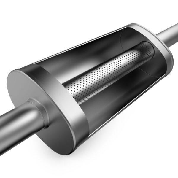 MagnaFlow 3.5 X 7in. Oval Straight-Through Performance Exhaust Muffler 11113