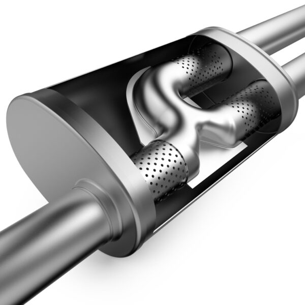 MagnaFlow 5 X 8in. Oval Straight-Through Performance Exhaust Muffler 12265