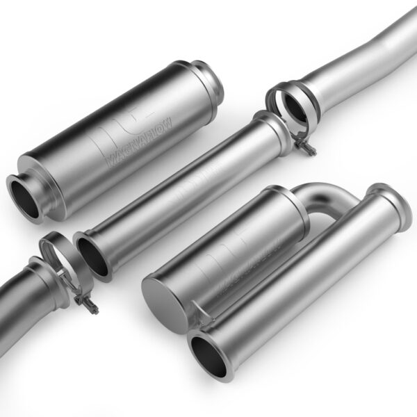 MagnaFlow 2024-2025 Ford Mustang Dark Horse xMOD Series Carbon Fiber Cat-Back Performance Exhaust System