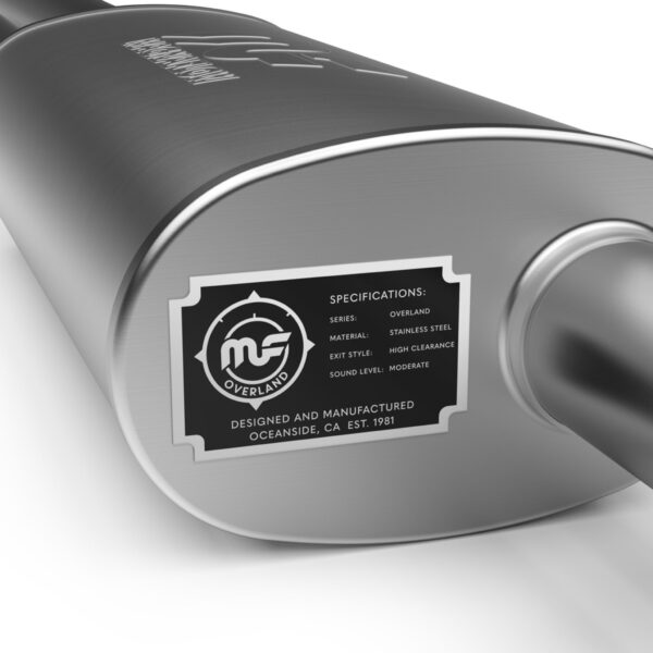 MagnaFlow 2024-2025 Lexus GX550 Overland Series Black Cat-Back Performance Exhaust System