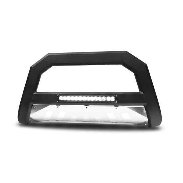 2000-2006 GMC Yukon/Yukon XL 1500 AR Bull Bar w/LED - Matte Black w/Alum.