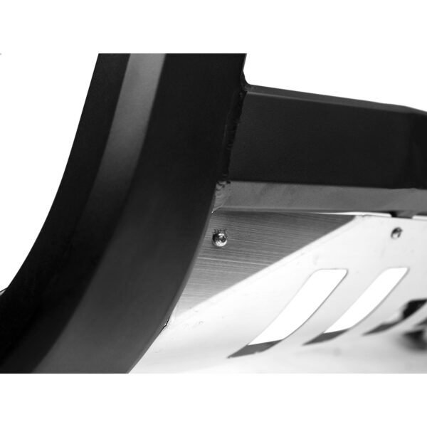Armordillo 2014-2018 Toyota Highlander AR Bull Bar w/LED - Matte Black W/ Alunimum Skid Plate
