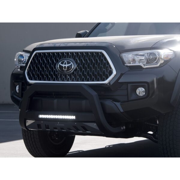 2000-2006 GMC Yukon/Yukon XL 1500 AR Bull Bar w/LED - Matte Black w/Alum.