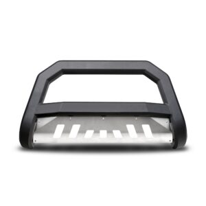 Armordillo 2007-2014 Cadillac Escalade AR Series Matte Black Aluminum Skid Plate Bull Guard - W/Skid Plate