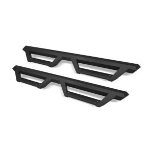 Armordillo 2009-2018 Dodge Ram 1500 - Quad Cab  AR Drop Step Matte Black Side Step Bars - Drop Step