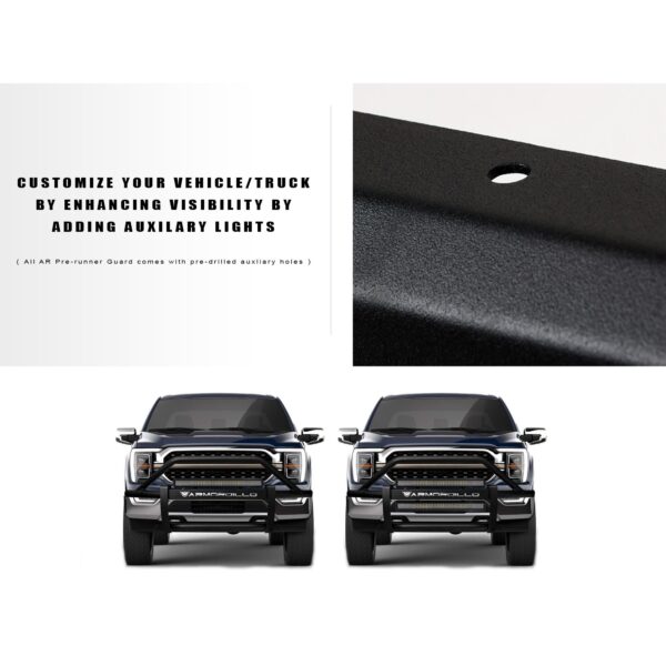 Armordillo 66 Matte Black 2007-2018 Toyota Tundra - Modular AR Pre Runner Guard  Grill Guard