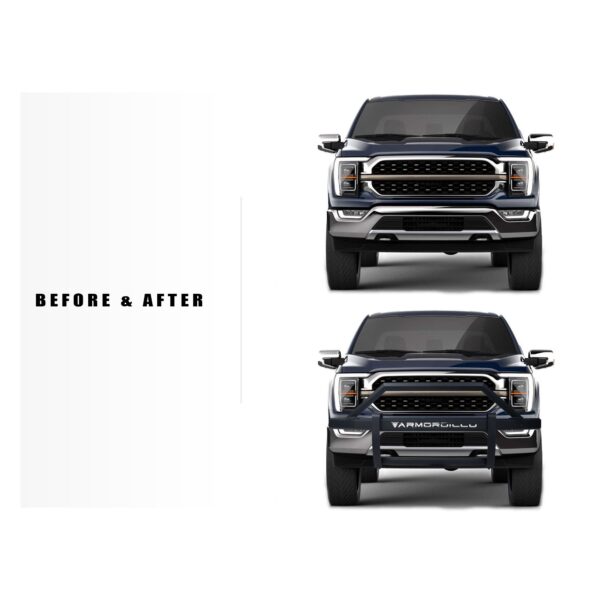 Armordillo 2007-2013 Chevrolet Silverado 1500 AR2 Pre-Runner Guard - Matte Black