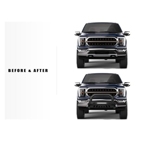 Armordillo 2019-2024 Ram Rebel/TRX AR-T Bull Bar w/Parking Sensor - Matte Black