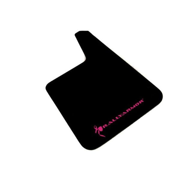 Rally Armor MF20-BAS-BLK - Universal - Black Mud Flap/Black Logo