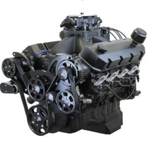 BluePrint Engines GM Big Block Compatible Pro Series 632 C.I. Deluxe Dressed - Black Pulley Kit - Reaper Edition - Carbureted