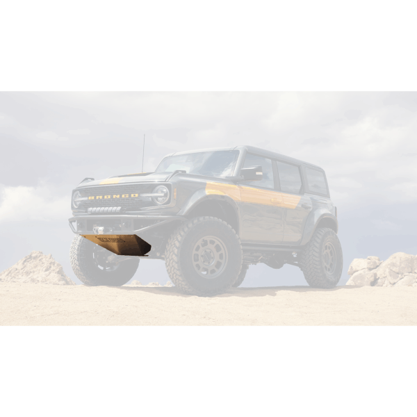 BAJA FORGED FORD BRONCO 2021-2025 Skid Plate With BAJA FORGED Logo