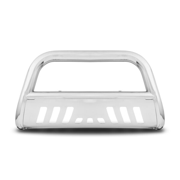 Armordillo 2005-2007 Jeep Grand Cherokee 3in. Bull Bar Chrome Bull Guard - W/Skid Plate