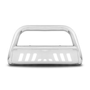 Armordillo 1997-2004 Dodge Dakota  3in. Bull Bar Chrome Bull Guard - W/Skid Plate
