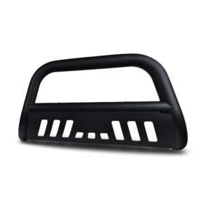 Armordillo 2009-2018 Dodge Ram 1500 (Excl. Ram Rebel) 3in. Bull Bar Matte Black Bull Guard - W/Skid Plate