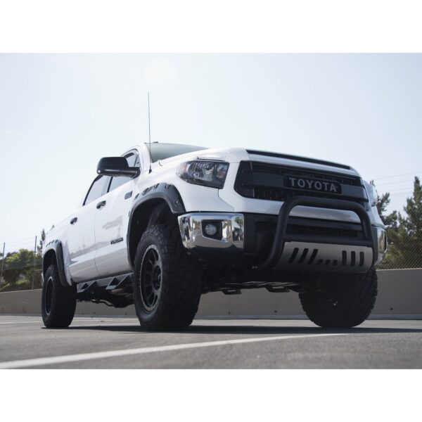 Armordillo 1992-1999 Chevy Suburban Bull Bar Matte Black W/Aluminum Skid Plate Bull Guard - W/Skid Plate