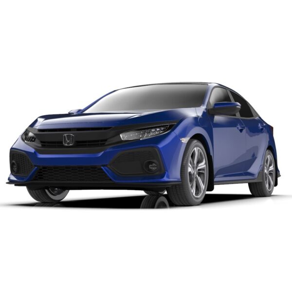 Rally Armor MF71-UR-BLK/WH 2017-2021 Honda Civic LX, EX, EX-L Hatchback