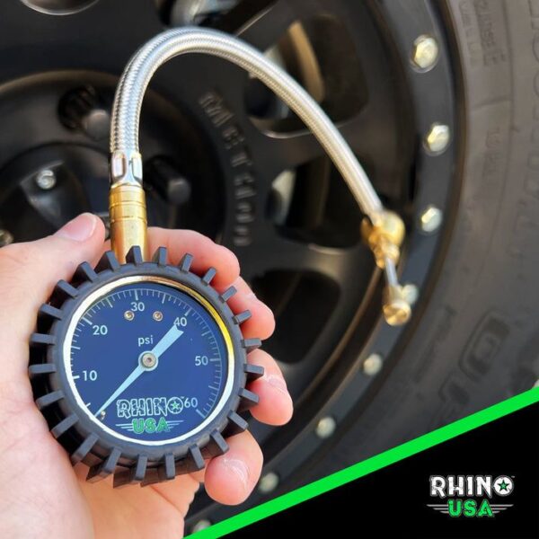 RHINO USA 60PSI TIRE DEFLATOR GAUGE