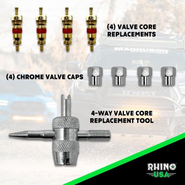 RHINO USA 60PSI TIRE DEFLATOR GAUGE