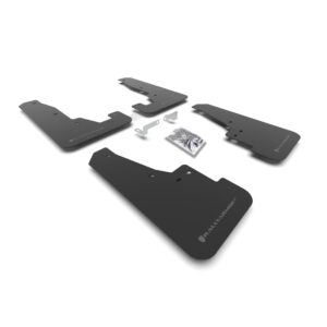 Rally Armor MF55-UR-BLK/GRY - 2016-25 Dodge Durango GT/RT/SRT/SXT - Black Mud Flap/Grey Logo