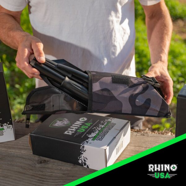 RHINO USA STRAIGHT HANDLE RECOVERY SHOVEL W/PICK