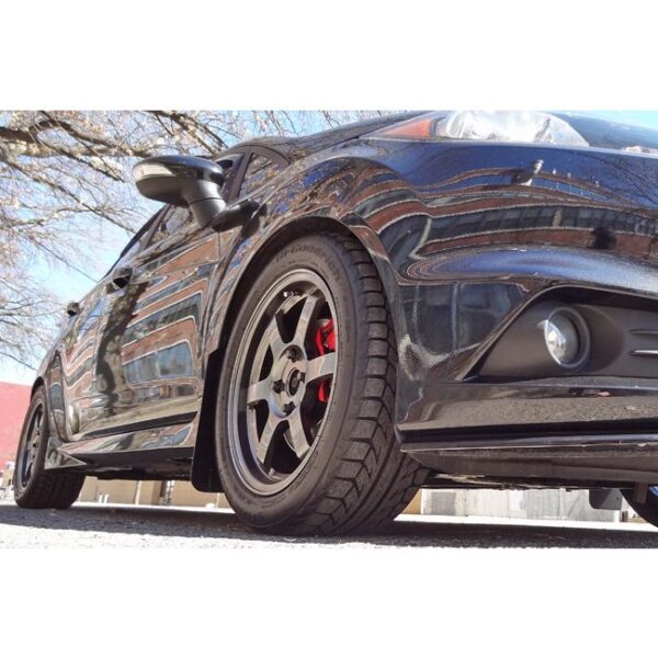 Rally Armor MF29-UR-BLK/RD - 2013-2018 & 2019 USDM Ford Fiesta ST - Black Mud Flap/Red Logo