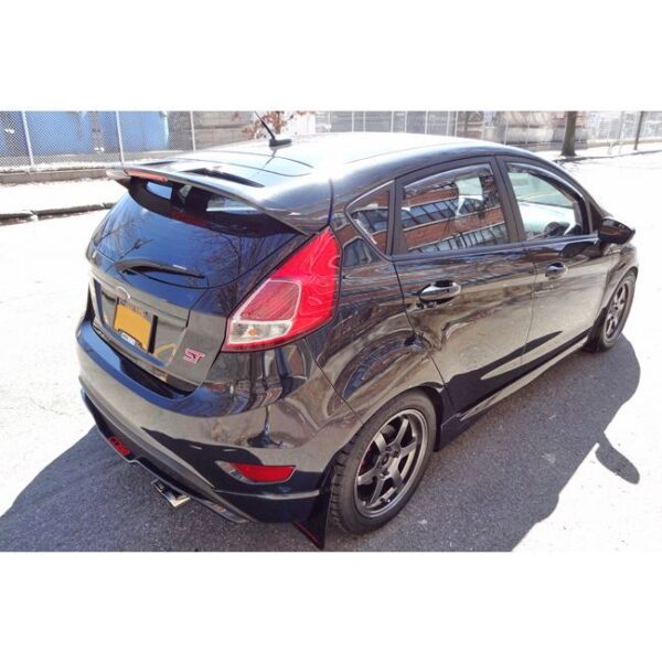 Rally Armor MF29-UR-BLK/RD - 2013-2018 & 2019 USDM Ford Fiesta ST - Black Mud Flap/Red Logo