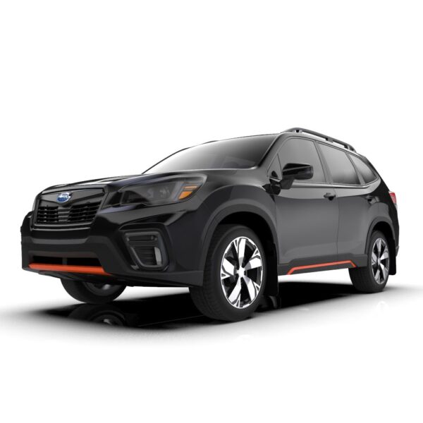 Rally Armor MF52-UR-RD/WH - 2019-2021 Subaru Forester - Red Mud Flap/White Logo