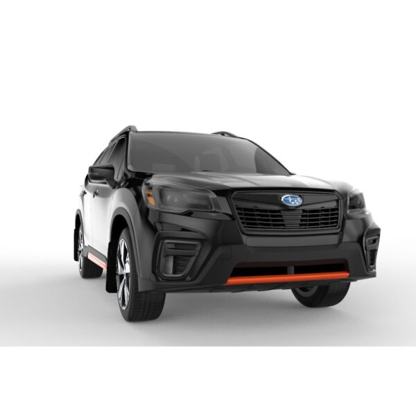 Rally Armor MF52-UR-BLK/OR - 2019-2021 Subaru Forester - Black Mud Flap/Orange Logo
