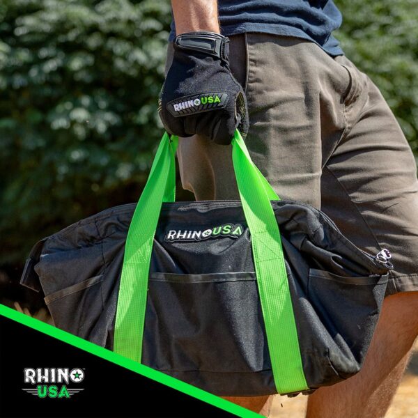 RHINO USA RECOVERY GLOVES (BLACK)
