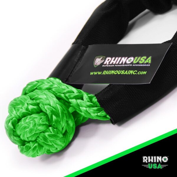 RHINO USA SYNTHETIC SOFT SHACKLE GREEN