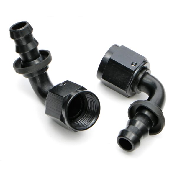 HAMBURGER'S PERFORMANCE PRODUCTS 72 IN. PREMIUM OIL LINES FOR HAMBURGER'S BILLET OIL FILTRATION KITS; 1/2 IN. I.D. HOSE; -10AN FITTINGS