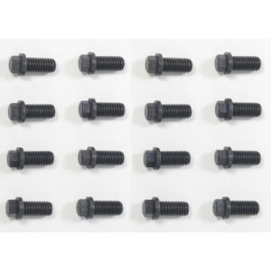 HEDMAN HEDDERS 3/8-16 X 3/4 HEADER BOLTS- BLACK OXIDE (16 PACK)