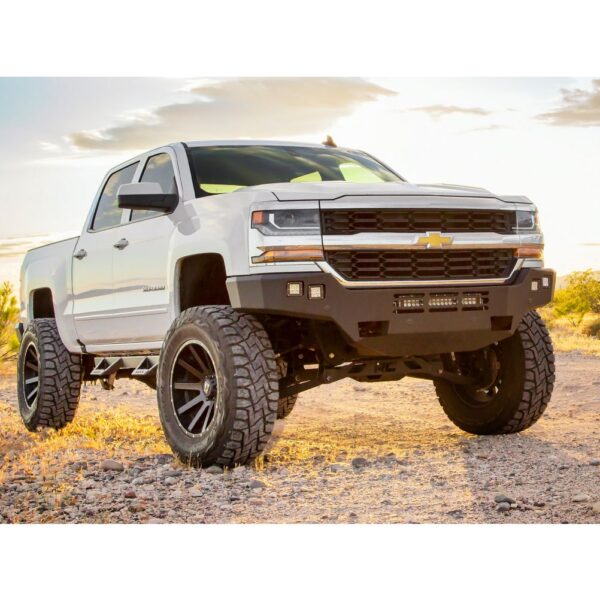 ICI Front Bumper; AL-FBM16CHN-RT; 2016 - 2018 Chevrolet 1500; Alumilite Series; aftermarket aluminum bumper