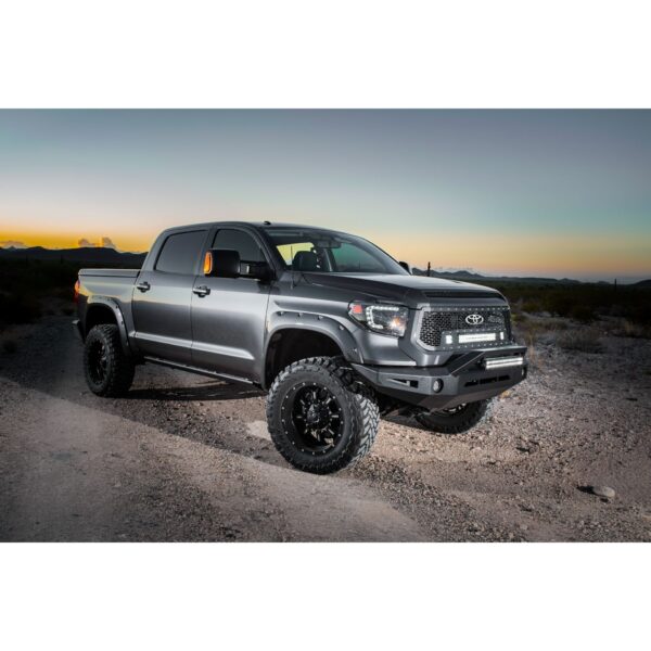 ICI Front Bumper; AL-FBM62TYN-RT; 2007 - 2021 Toyota Tundra; Alumilite Series; aftermarket aluminum truck bumper