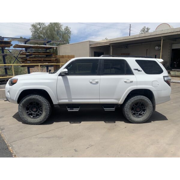 ICI Side Steps; 840121412876; 2010 - 2024 Toyota 4Runner; Alumilite Series; aftermarket truck side step nerfbars