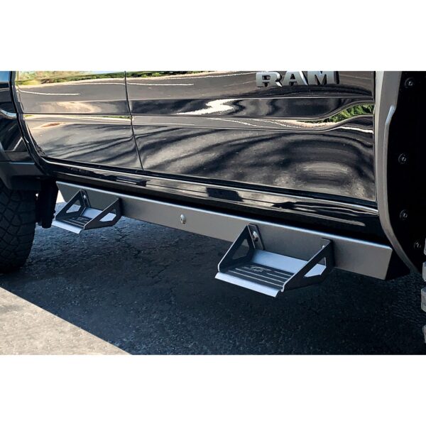 ICI Side Steps; 840121412944; 2010 - 2024 Dodge Ram 2500/3500; Alumilite Series; aftermarket truck side step nerfbars