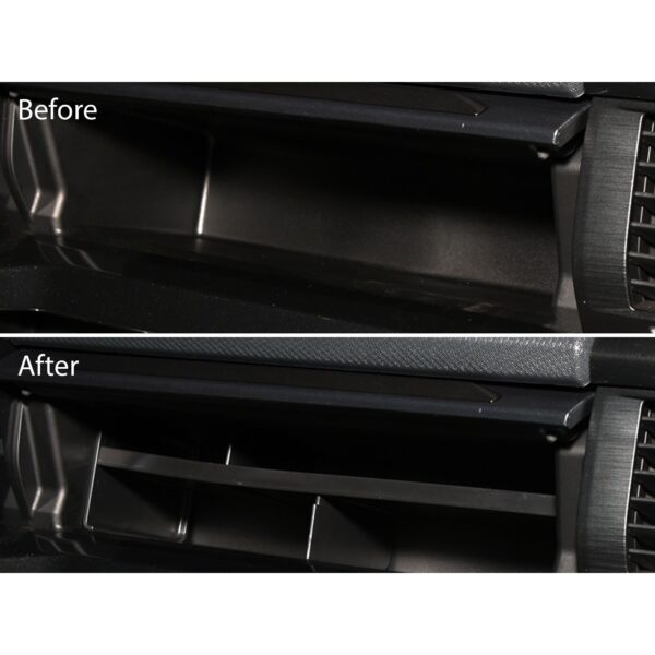 2021+ FORD F150 GLOVE BOX ORGANIZER (LOWER)