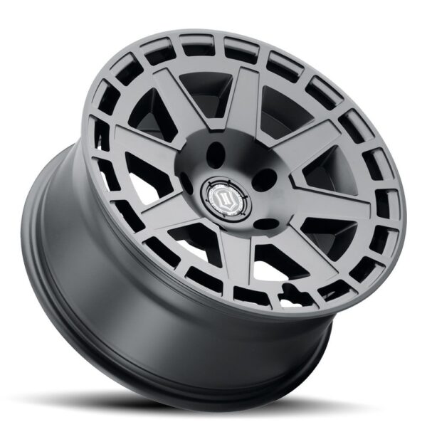 ICON ALLOYS COMPASS SAT BLK - 17 X 8.5 / 6X135 / 6MM / 5" BS