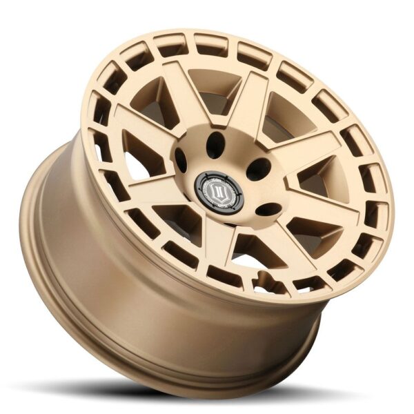 ICON ALLOYS COMPASS SAT BRS - 17 X 8.5 / 5X5 / -6MM / 4.5" BS