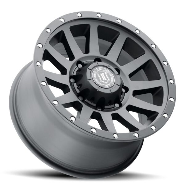 ICON ALLOYS COMPRESSION HD SAT BLK - 18 X 9 / 8 X 170 / 6 MM / 5.25" BS