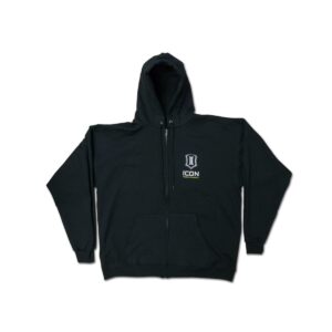 ICON STANDARD HOODY BLACK - XLARGE