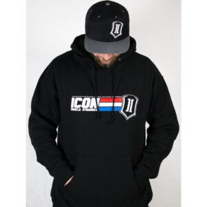ICON GI HOODY BLACK - XXLARGE
