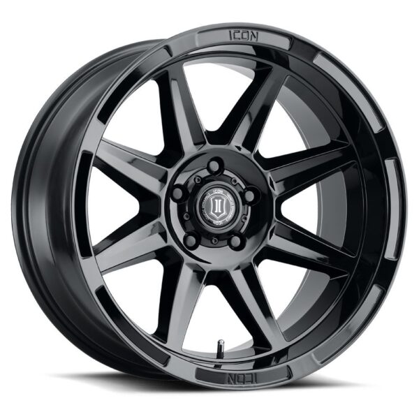ICON ALLOYS BANDIT GLS BLACK - 20x10 / 6 x 5.5 / -24MM / 4.5" BS